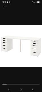 Gratis bureau ikea 2.10 m, Ophalen, Gebruikt, Bureau