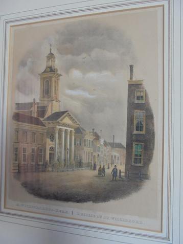Gravure Den Haag De sint Willibrorduskerk beschikbaar voor biedingen