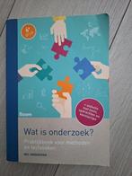 Wat is onderzoek? Praktijkboek voor methoden en technieken, Ophalen of Verzenden, HBO