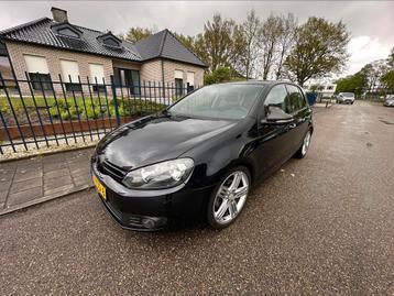 Volkswagen Golf 6 1.4 TSI 90KW 5D 2010 Zwart airco /carplay 