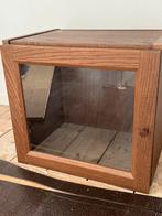Billy opzetstuk voor smalle kast. Met glazen deur., Huis en Inrichting, Ophalen, Zo goed als nieuw, 25 tot 50 cm, Minder dan 50 cm