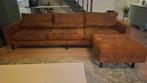 Bank Collin 4-zits - terra met hocker, Huis en Inrichting, Ophalen, Gebruikt, Stof