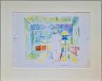 Jan Lucas van der Baan - Groninger Ploeg kleuren zeefdruk, Antiek en Kunst, Kunst | Litho's en Zeefdrukken, Ophalen of Verzenden