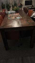 Gratis af te halen koloniale eettafel, Huis en Inrichting, Ophalen, Koloniaal, Teakhout, 200 cm of meer