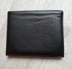 Portemonnee Leer zwart Nieuw, Heren Portemonnee Cadeau, Ophalen of Verzenden, Nieuw, Zwart, Leer