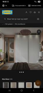 Ikea pax kast schuifdeuren hasvik, Huis en Inrichting, Kasten | Kledingkasten, Ophalen, 50 tot 75 cm, 200 cm of meer