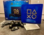 Playstation 4 slim 500gb Limited Edition Days of Play Blauw, Ophalen of Verzenden, Zo goed als nieuw, Met 1 controller, Slim
