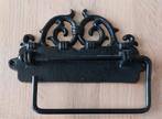 Vintage Toiletrolhouder - Zwart Metaal, Antiek en Kunst, Ophalen of Verzenden