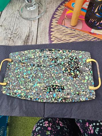 Vintage Koha dienblad met parelmoer inleg beschikbaar voor biedingen