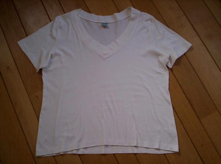 M&S t- shirt wit maat XXL - nieuw -, Kleding | Dames, T-shirts, Nieuw, Maat 46/48 (XL) of groter, Wit, Korte mouw, Ophalen of Verzenden