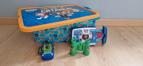 Paw patrol doos verrekijker telefoon en puppad, Kinderen en Baby's, Speelgoed | Overig, Zo goed als nieuw, Jongen of Meisje, Ophalen of Verzenden