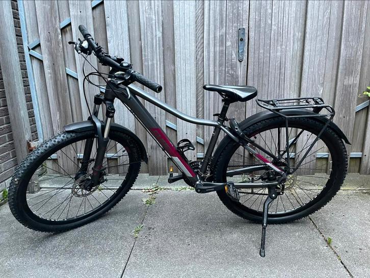 CUBE WS ACCESS GREY 2021 - 16 inch - maat S (wielmaat 27,5), Fietsen en Brommers, Fietsen | Mountainbikes en ATB, Gebruikt, Dames