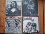 8x black metal vinyl singles, Ophalen of Verzenden, Zo goed als nieuw