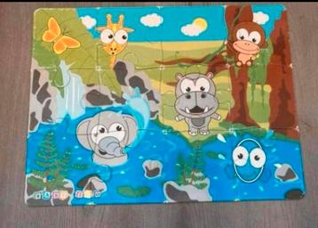 Puzzel met dieren beschikbaar voor biedingen