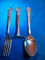 Gero verzilverd kinderbestek Sneeuwwitje 60er jaren, Antiek en Kunst, Ophalen of Verzenden