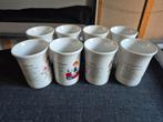8 Pluk van de Petteflet Bekers Douwe Egberts, Huis en Inrichting, Keuken | Servies, Ophalen, Gebruikt, Overige stijlen, Kop(pen) en/of Schotel(s)