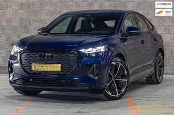 Audi Q4 Sportback e-tron 45 quattro 77 kWh|2xS-Line|NAP|HUD beschikbaar voor biedingen