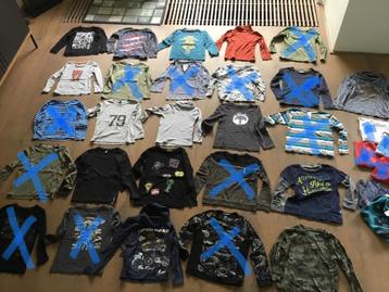 Longsleeves maat 110 jongen 110/116 shirts longsleeve shirt beschikbaar voor biedingen