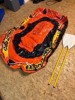 Opblaasbare rubberboot met peddels, Watersport en Boten, Ophalen, Gebruikt