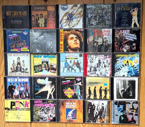 41 Pop & rock CD's te koop. 5 euros per CD., Cd's en Dvd's, Cd's | Pop, Gebruikt, 1980 tot 2000, Ophalen of Verzenden