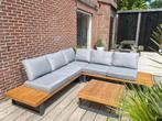 tuinbank loungebank tuinset buitenbank zithoek, Ophalen of Verzenden, Zo goed als nieuw