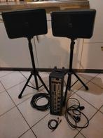 Compacte pa set / monitor set, compleet, Ophalen of Verzenden, Gebruikt, Minder dan 500 watt