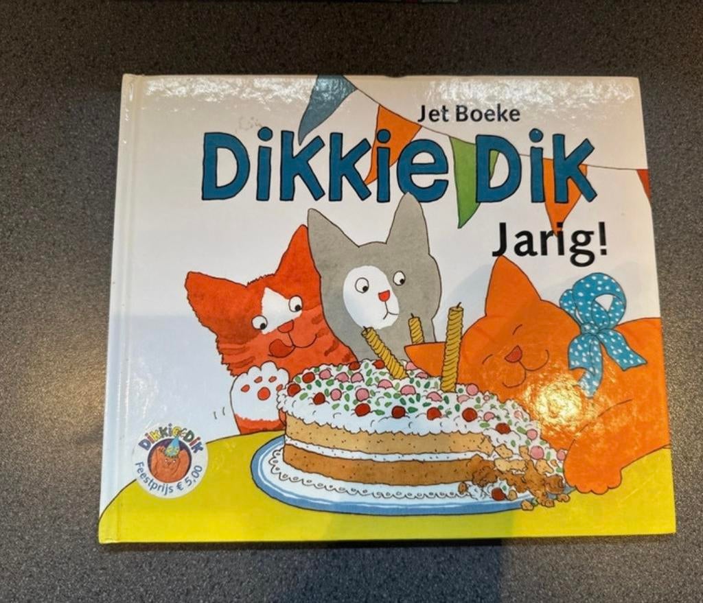 Dikkie Dik - Jarig! Kinderboek, Gelezen, Fictie algemeen, Jongen of Meisje, Ophalen of Verzenden
