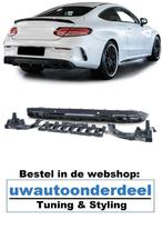 uitlaat zwart Geschikt Voor Mercedes C205 Coupe C63 AMG Look, Verzenden, Automotive Parts, A.parts@hotmail.nl, Trasmolenlaan 12 3447 GZ Woerden