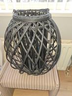 Groot windlicht, Huis en Inrichting, Woonaccessoires | Kandelaars en Kaarsen, Ophalen, 25 tot 50 cm, Zwart, Zo goed als nieuw