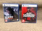 Playstation 5 games call of duty and the last of us part 2, Spelcomputers en Games, Games | Sony PlayStation 5, Ophalen, Zo goed als nieuw