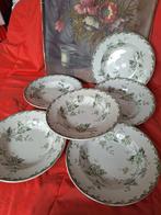 6 stuks diepe borden, Antiek en Kunst, Antiek | Servies los, Ophalen of Verzenden