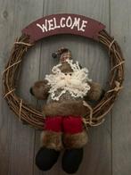 Kerstkrans met Kerstman, Ophalen of Verzenden, Zo goed als nieuw