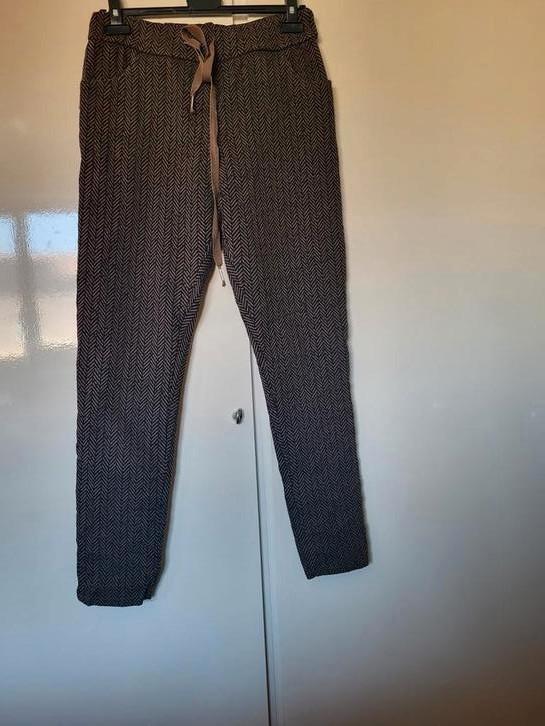MADE IN ITALY BROEK, Kleding | Dames, Broeken en Pantalons, Zo goed als nieuw, Maat 42/44 (L), Overige kleuren, Lang, Verzenden