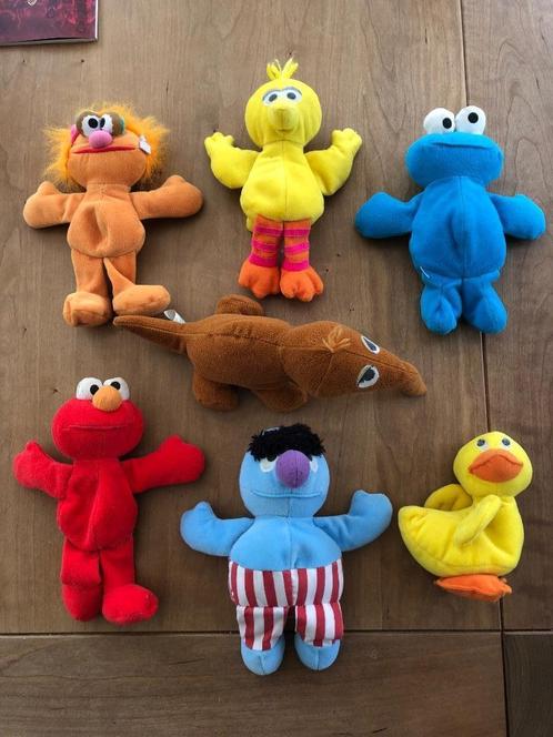 Sesamstraat knuffels, Kinderen en Baby's, Speelgoed | Knuffels en Pluche, Zo goed als nieuw, Overige typen, Ophalen of Verzenden