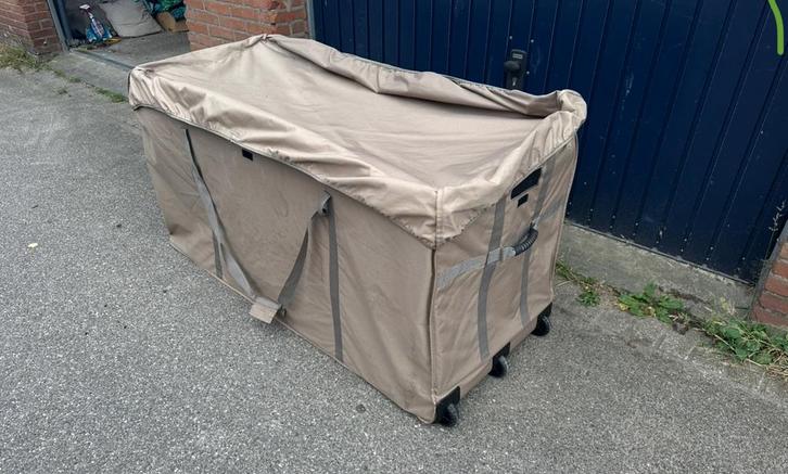 Kussenbox, Tuin en Terras, Hangmatten, Zo goed als nieuw, Ophalen