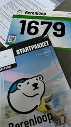 Berenloop halve marathon startbewijs, Overige typen, Zo goed als nieuw, Hardlopen, Ophalen