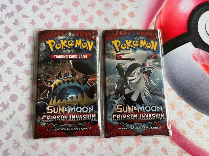 Pokémon Crimson Invasion Boosters, Hobby en Vrije tijd, Verzamelkaartspellen | Pokémon, Nieuw, Booster, Ophalen of Verzenden