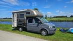 VW T5 PickUp met Tischer Camper opzet unit, Caravans en Kamperen, Campers, Alkoof, Volkswagen, Treinzit, Particulier