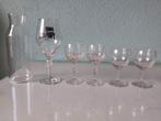 GRATIS! Glazen + Karaf, Huis en Inrichting, Ophalen, Glas of Glazen, Overige stijlen, Glas