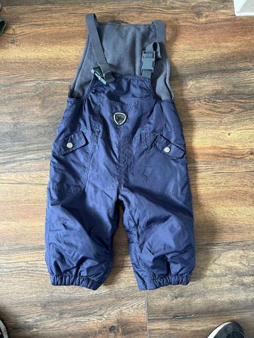 skibroek/skipak kind blauw maat 92 beschikbaar voor biedingen