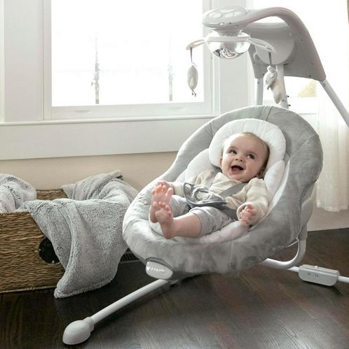 schommelstoel ingenuity praktisch nieuw!!, Kinderen en Baby's, Wipstoeltjes, Overige merken, Ophalen of Verzenden