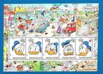 Donald Duck 90 jaar (postzegelvel), Postzegels en Munten, Postzegels | Nederland, Verzenden, Na 1940, Postfris