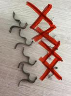 Beugels gordijnroede (4x koper), Ophalen of Verzenden, Gebruikt