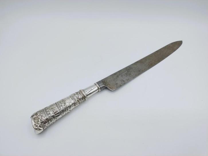Mes met zilveren heft, A. Koekebakker, Amsterdam, 1792, Antiek en Kunst, Antiek | Goud en Zilver, Zilver, Verzenden