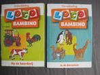 Bambino Loco met 6 steens doos & 2 flink gebruikte boekjes, Ophalen of Verzenden, Gebruikt, Ontdekken