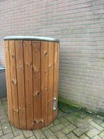 Ijsbad RVS met hout, Tuin en Terras, Ophalen, Gebruikt