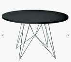 Eettafel: Magis - Tavolo XZ3 / zwarte ronde tafel 120 cm, Huis en Inrichting, Tafels | Eettafels, Ophalen, Overige materialen