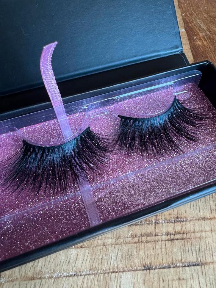 Wimpers - 25mm - Hoge Kwaliteit, Sieraden, Tassen en Uiterlijk, Uiterlijk | Cosmetica en Make-up, Nieuw, Make-up, Ogen, Zwart