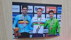 Van der Poel + Pogacar + Van Aert # 10x15 handtekening print, Verzenden, Nieuw, Overige sporten