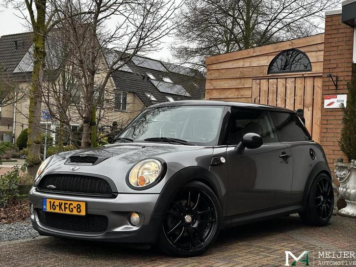 Mini Mini 1.6 Cooper S Mayfair|JCW pak|Stoelv.|Leder|Cruise|, Auto's, Mini, Bedrijf, Te koop, John Cooper Works, ABS, Airbags